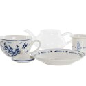 Dzbanek na herbatę Home ESPRIT Niebieski Biały Szkło Porcelana