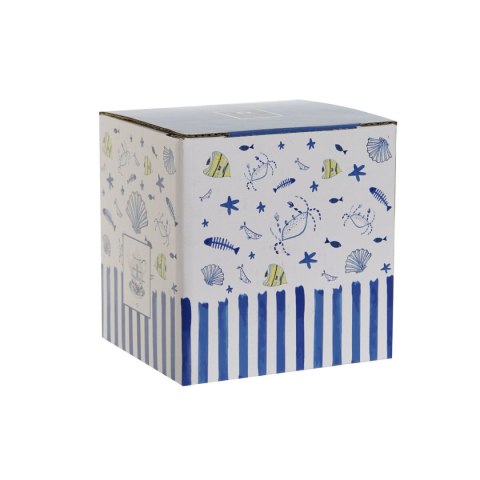 Dzbanek na herbatę Home ESPRIT Niebieski Biały Szkło Porcelana