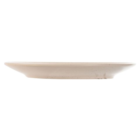Płaski Talerz Home ESPRIT Biały Beżowy Kamionka Tradycyjny 20 x 20 x 2,5 cm