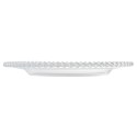 Płaski Talerz Home ESPRIT Przezroczysty Szkło 27 X 27 X 2,6 CM
