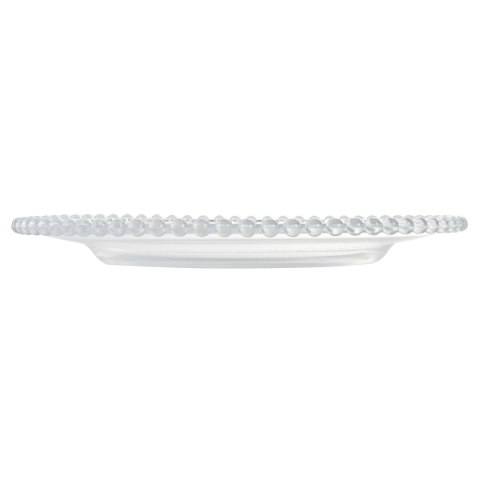 Płaski Talerz Home ESPRIT Przezroczysty Szkło 27 X 27 X 2,6 CM