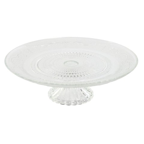Płaski Talerz Home ESPRIT Przezroczysty Szkło 29 x 29 x 9,2 cm
