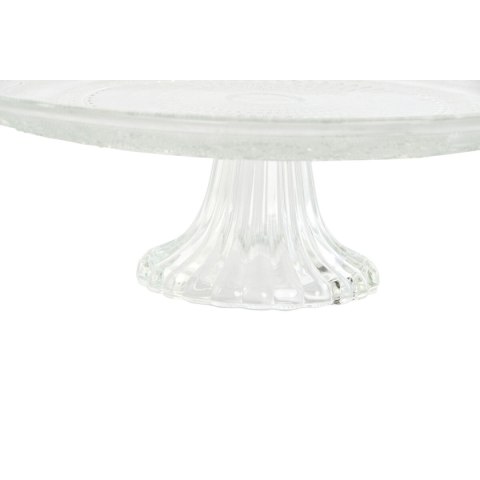 Płaski Talerz Home ESPRIT Przezroczysty Szkło 29 x 29 x 9,2 cm