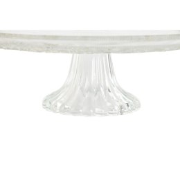 Płaski Talerz Home ESPRIT Przezroczysty Szkło 33 x 33 x 9,4 cm