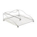 Uchwyt do serwetek Home ESPRIT Srebrzysty Metal 19 x 19 x 7 cm