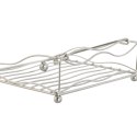 Uchwyt do serwetek Home ESPRIT Srebrzysty Metal 19 x 19 x 7 cm