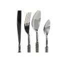 Zastawa stołowa DKD Home Decor Srebrzysty Stal nierdzewna 4,5 x 2 x 21,5 cm 16 Części