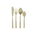Zastawa stołowa DKD Home Decor Złoty Stal nierdzewna 4,5 x 1,5 x 21 cm 16 Części