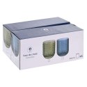 Zestaw kieliszków Home ESPRIT Kolor Zielony Szkło Z reliefem 275 ml (6 Sztuk)