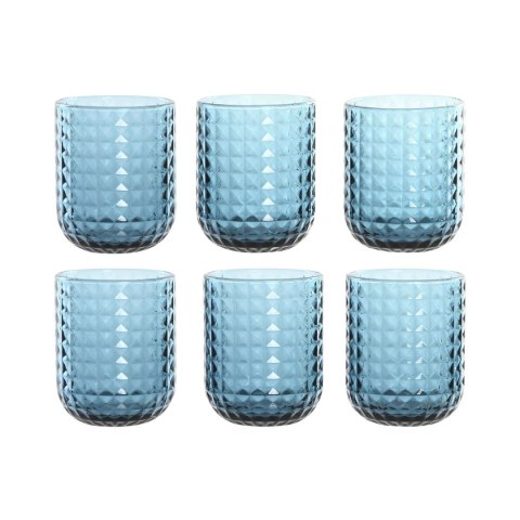 Zestaw kieliszków Home ESPRIT Niebieski Szkło 275 ml (6 Sztuk)