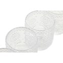 Zestaw kieliszków Home ESPRIT Przezroczysty Szkło Z reliefem 360 ml (6 Sztuk)