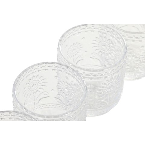 Zestaw kieliszków Home ESPRIT Przezroczysty Szkło Z reliefem 360 ml (6 Sztuk)