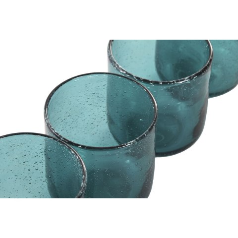 Zestaw kieliszków Home ESPRIT Turkusowy Szkło 320 ml (6 Sztuk)