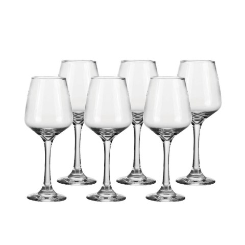 Zestaw kieliszków do wina Home ESPRIT Przezroczysty Szkło 360 ml (6 Sztuk)