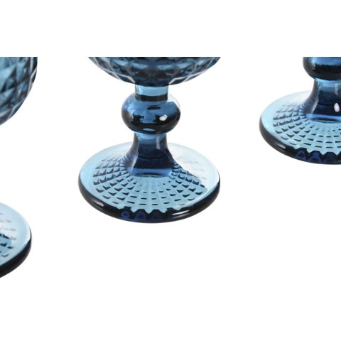 Zestaw kubków Home ESPRIT Niebieski Szkło 260 ml (6 Sztuk)