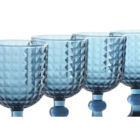 Zestaw kubków Home ESPRIT Niebieski Szkło 260 ml (6 Sztuk)