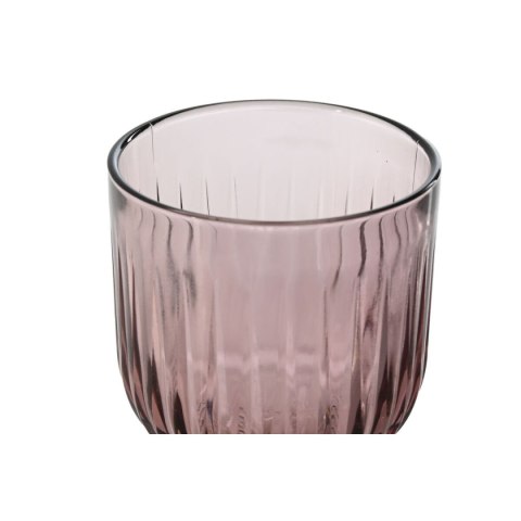 Zestaw kubków Home ESPRIT Różowy Szkło 380 ml (6 Sztuk)