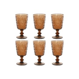Zestaw kubków Home ESPRIT Szkło 8,5 x 8,5 x 16,3 cm (6 Sztuk)