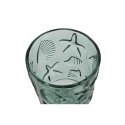 Zestaw kubków Home ESPRIT Turkusowy Szkło 345 ml (6 Sztuk)