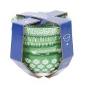 Zestaw misek Home ESPRIT Brązowy Beżowy Porcelana Kvety Shabby Chic 11,5 x 11,5 x 6 cm