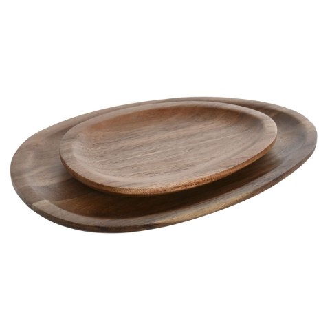 Zestaw naczyń Home ESPRIT Naturalny Drewno akacjowe 26 x 18 x 1,6 cm