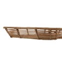 Zestaw tacek Home ESPRIT Naturalny Metal 44 x 32 x 6 cm (3 Sztuk)