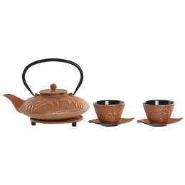 Dzbanek na herbatę Home ESPRIT Pomarańczowy Stal nierdzewna Żelazo 800 ml