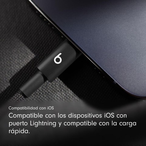 Kabel USB-C do Lightning Apple MEQM4ZM/A Czarny 20 cm