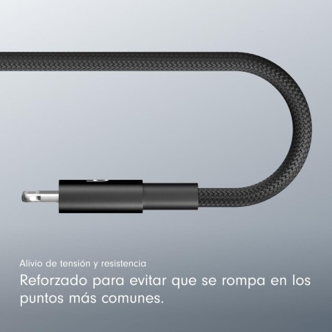 Kabel USB-C do Lightning Apple MEQM4ZM/A Czarny 20 cm