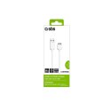 Kabel USB SBS Biały