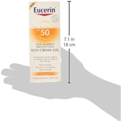 Krem Przeciwsłoneczny do Twarzy Eucerin 3856515 Przezroczysty Spf 50