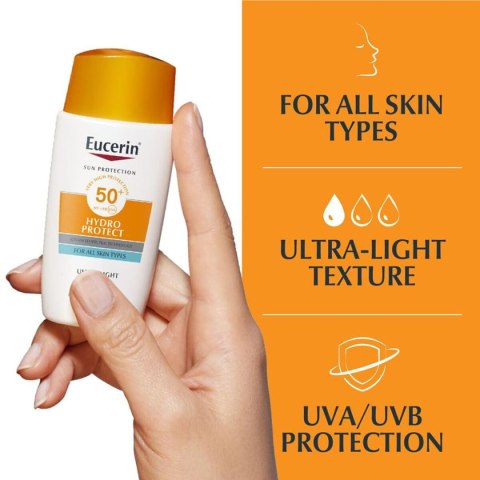 Krem Przeciwsłoneczny do Twarzy Eucerin Biały