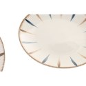 Naczynia Home ESPRIT Niebieski Biały Porcelana 18 Części