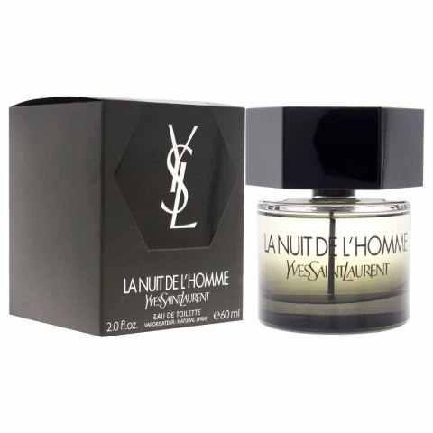 Perfumy Męskie Yves Saint Laurent 180525 EDT 60 ml La Nuit De L'homme