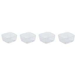 Tacka do przekąsek Home ESPRIT Przezroczysty Naturalny 300 ml 22 x 22 x 6 cm