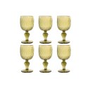 Zestaw kubków Home ESPRIT Kolor Zielony Szkło 250 ml (6 Sztuk)