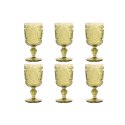 Zestaw kubków Home ESPRIT Kolor Zielony Szkło 265 ml (6 Sztuk)