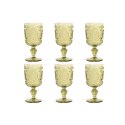 Zestaw kubków Home ESPRIT Kolor Zielony Szkło 310 ml (6 Sztuk)