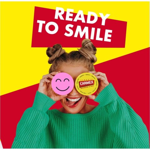 Balsam Nawilżający do Ust Carmex 171484 Żółty Spf 15 15 ml Truskawka