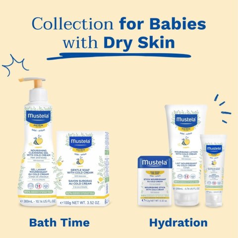 Balsam nawilżający dla niemowląt Mustela 7785281 200 ml (1 Sztuk)