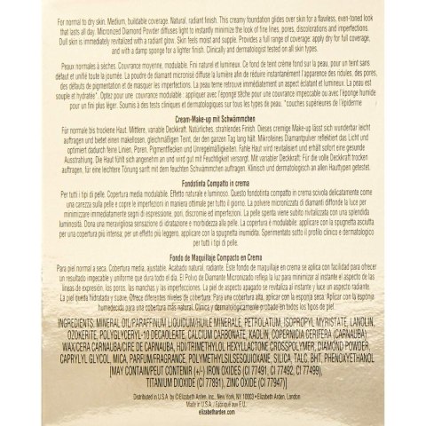 Puder w Kompakcie Elisabeth Arden Flawless Finish Beżowy 75 ml Kremowa