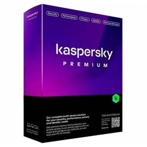 Software do Zarządzania Kaspersky Premium 5 Dispositivos Caja 1 año ESP