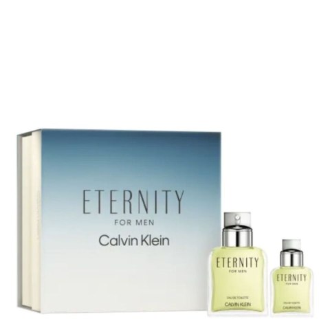 Zestaw Perfum dla Mężczyzn Calvin Klein Eternity Men EDT 2 Części