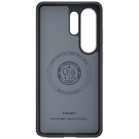 Etui Spigen Nano Pog Mag MagSafe do Samsung Galaxy S26 Ultra black sesame