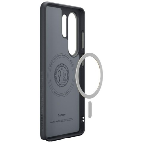 Etui Spigen Nano Pog Mag MagSafe do Samsung Galaxy S26 Ultra black sesame
