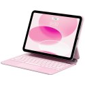 Etui Typecase Edge z klawiaturą do iPad 11" (A16) 2025 / iPad 10.9" 2022 różowy