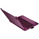 Etui Typecase Edge z klawiaturą do iPad Air 11" M2 2024 / M3 2025 / M4 2026 malinowy