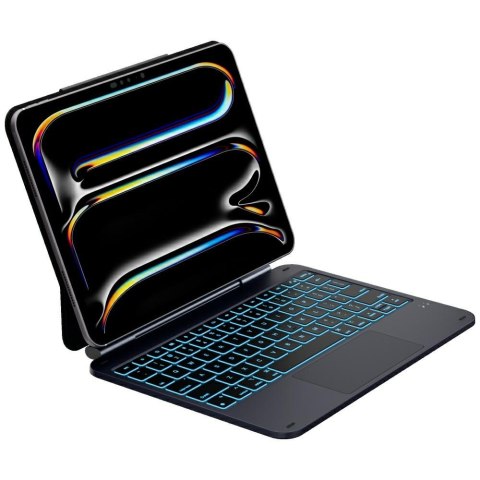 Etui Typecase Edge z klawiaturą do iPad Pro 11" M4 2024 / M5 2025 czarny