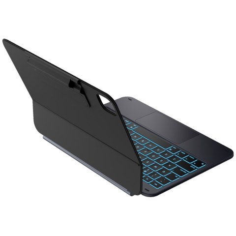 Etui Typecase Edge z klawiaturą do iPad Pro 11" M4 2024 / M5 2025 czarny