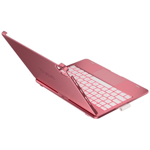 Etui Typecase Flexbook Touch z klawiaturą do iPad Air 11" M2 2024 / M3 2025 / M4 2026 różowy